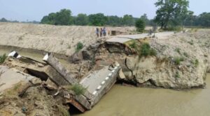 Bihar's 15th bridge collapsed on tuesday