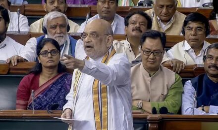 ‘Why this arrogance?’: Amit Shah attacks Rahul Gandhi in parliament