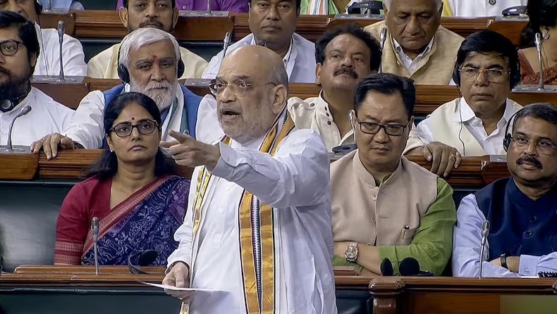 ‘Why this arrogance?’: Amit Shah attacks Rahul Gandhi in parliament