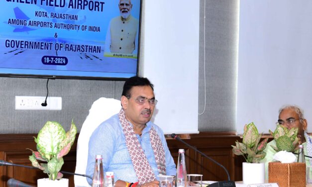 Rajasthan CM says resolution of expanding air facilities is moving towards accomplishment