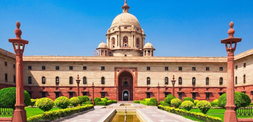 Rashtrapati Bhavan changed the name of two halls.