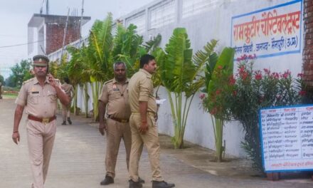 Uttar Pradesh police enter Harthras preacher’s Mainpuri ashram to check security, say he is not there.