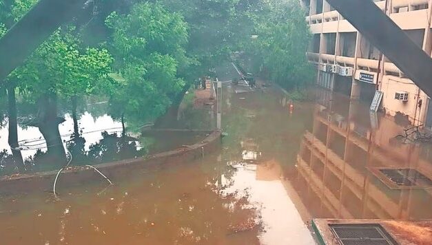 Research work of Students and faculty at IIT Delhi count losses after lab flooded.