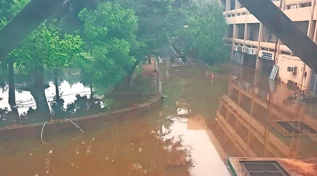 Research work of Students and faculty at IIT Delhi count losses after lab flooded.