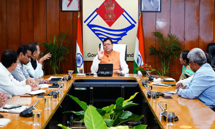 The Uttarakhand Chief Minister chairs a meeting to discuss the SETU Commission’s action plan