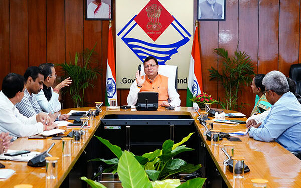 The Uttarakhand Chief Minister chairs a meeting to discuss the SETU Commission’s action plan