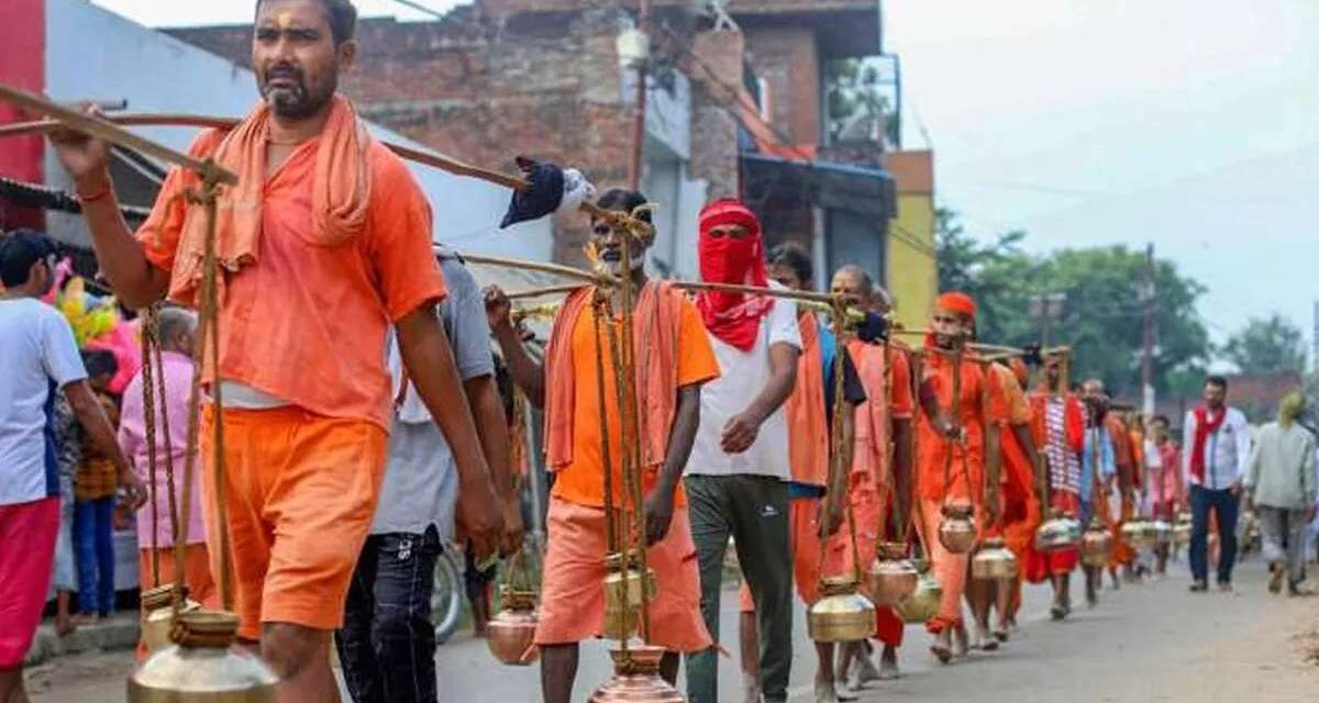 The Uttar Pradesh government publishes Kanwar Yatra instructions.