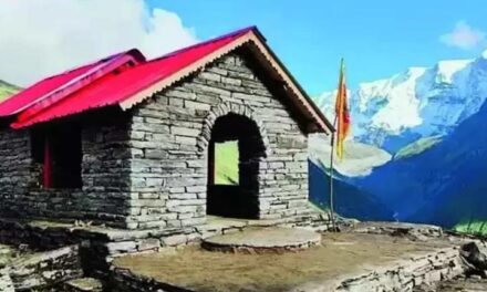 Unauthorized temple constructed at a high altitude on the Uttarakhand glacier; investigation starts