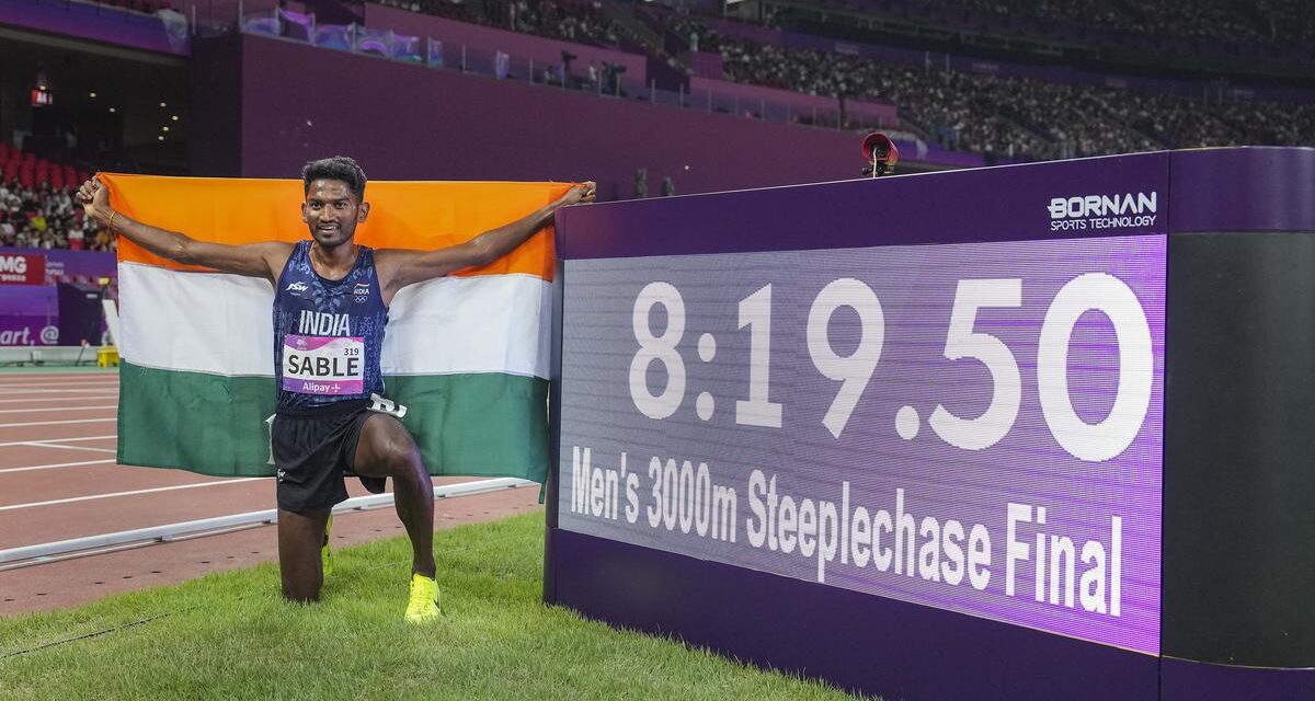 India Crosses 50 Medals at Asian Games 2023: Avinash Sable, Tajinderpal Toor Win Golds