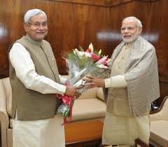 Nitish Kumar First to Wish PM Modi on His 74th Birthday at Midnight