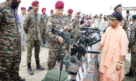 CM Yogi Adityanath inaugurates 3 day Armed Forces Festival in Lucknow