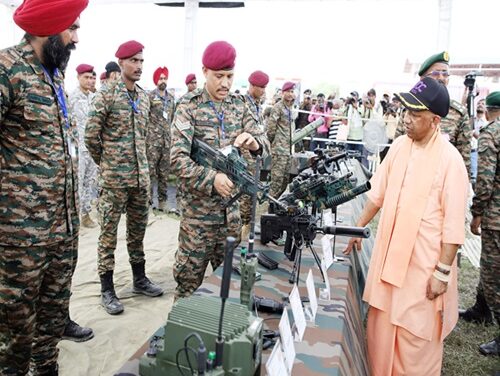 CM Yogi Adityanath inaugurates 3 day Armed Forces Festival in Lucknow