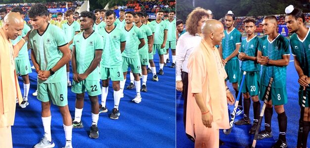 Hon’ble Chief Minister of Uttar Pradesh Shri Yogi Adityanath inaugurates the prestigious 1st Hockey India Junior Men Inter-Zone Championship 2024