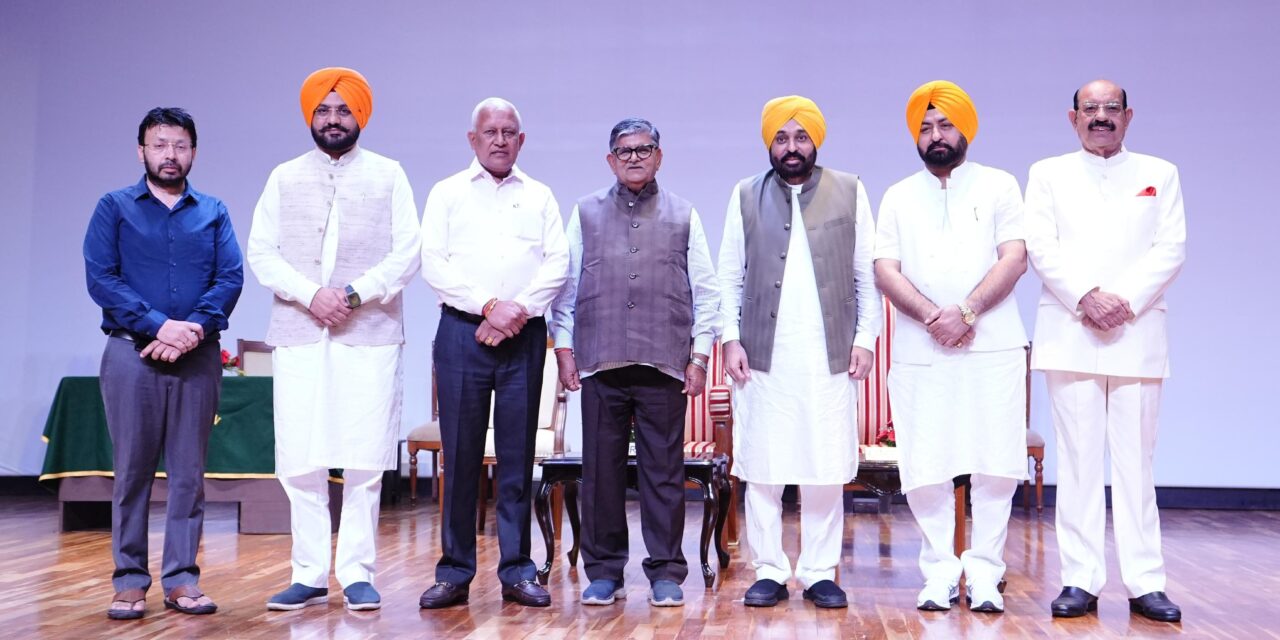 FIVE NEWLY INDUCTED PUNJAB MINISTERS SWORN-IN