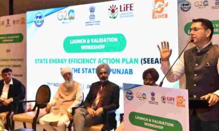 AMAN ARORA GIVES CLARION CALL TO WORK IN DIRECTION OF INNOVATIVE ENERGY EFFICIENT TECHNOLOGIES TO SECURE FUTURE