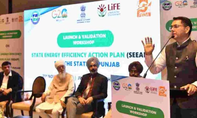 AMAN ARORA GIVES CLARION CALL TO WORK IN DIRECTION OF INNOVATIVE ENERGY EFFICIENT TECHNOLOGIES TO SECURE FUTURE