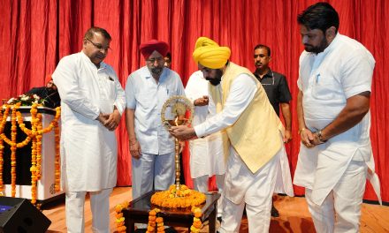 CM DEDICATES NEWLY RENOVATED GIRLS SCHOOL AND BALWANT GARGI AUDITORIUM