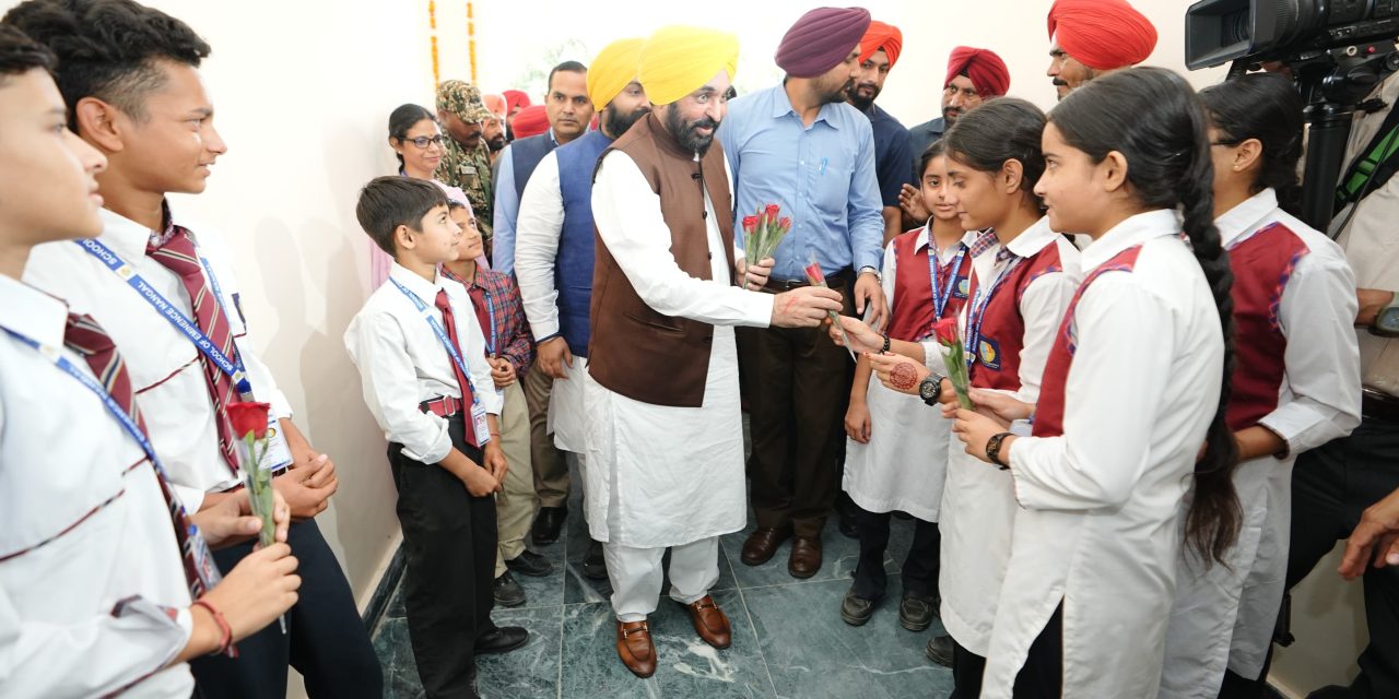 CM Participates in mega PTM at School of Eminence in Nangal