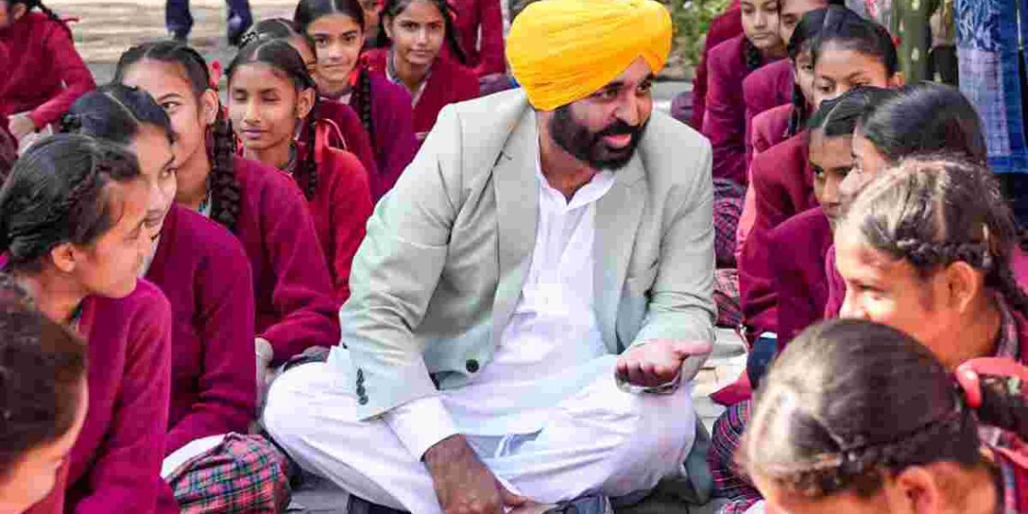 CM conducts surprise visit to government schools in Rupnagar