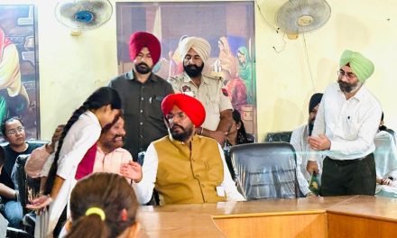 Parent-Teacher meeting a positive step to provide quality education to students: Kuldeep Singh Dhaliwal