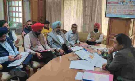 Dr. Baljit Kaur instructed department officials to implement welfare schemes on time after discussing various issues