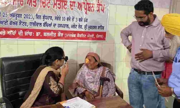 DEDICATED MINISTER DR. BALJIT KAUR SERVES HUMANITY AS A DOCTOR AMIDST CABINET DUTIES