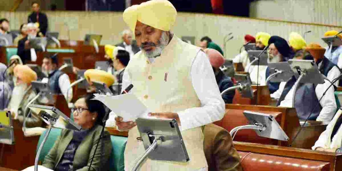 Mann Government for first time brings reservation in appointment of Law Officers- Harpal Singh Cheema