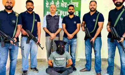 PUNJAB POLICE’S AGTF ARREST OPERATIVE OF LAWRENCE BISHNOI & GOLDY BRAR GANG; 4 PISTOLS RECOVERED