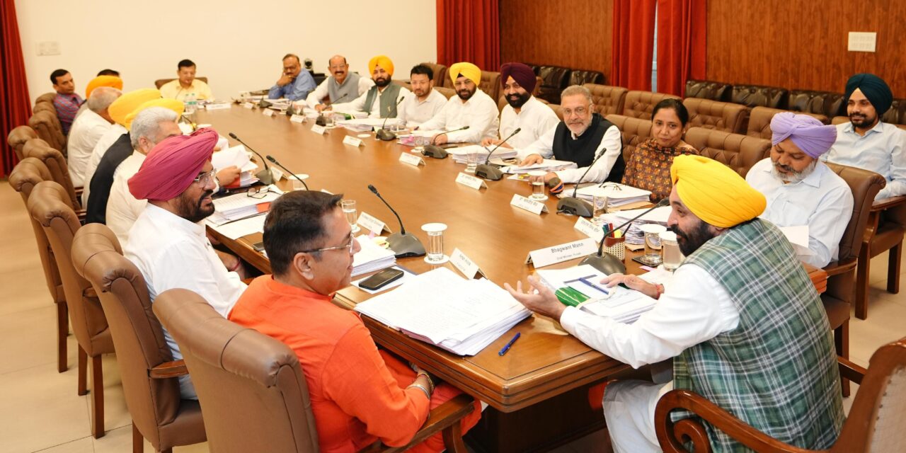 LED BY CM, CABINET OKAYS CUSTOM MILLING POLICY FOR KHARIF 2024-25