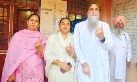 Punjab Vidhan Sabha Speaker Sardar Kultar Singh Sandhwan casts Vote in Panchayat Elections