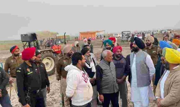 RD&P Minister Laljit Singh Bhullar leads administration to take possession over 24 acres of Panchayat land at Sangrur village