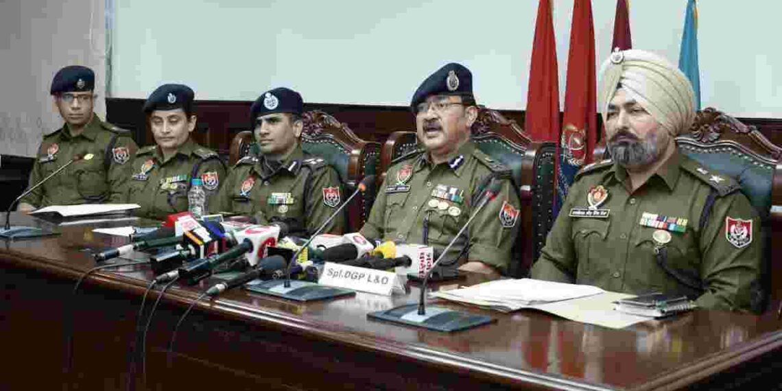 SPL DGP ARPIT SHUKLA REITERATES RESOLVE OF PUNJAB POLICE TO ERADICATE GANGSTERS, ANTI-SOCIAL ELEMENTS AND DRUG SMUGGLERS FROM STATE