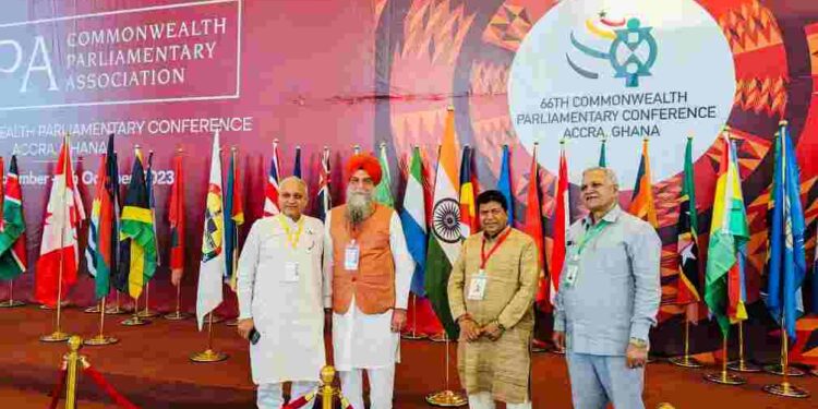 Speaker Kultar Singh Sandhwan presses for greater coordination among commonwealth countries on political issues