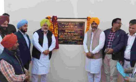 Chetan Singh Jouramajra inaugurates two projects for utilizing treated water of STPs for irrigation at Talwandi Bhai and Zira