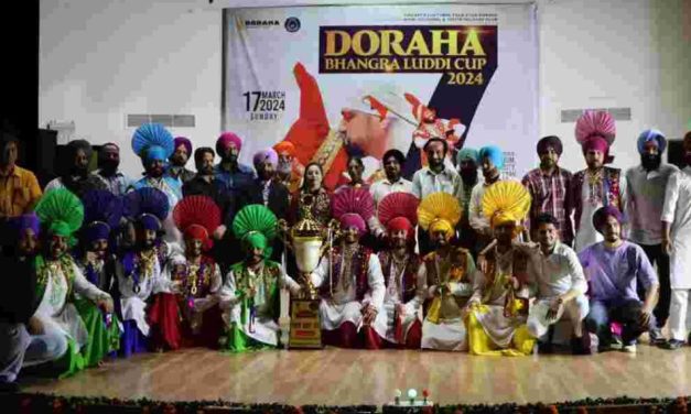 Chitkara University and BR Folk Cultural Club won Luddi and Bhangra Cup