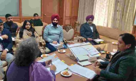 Dr. Baljit Kaur held meeting regarding formulation of policies for welfare of transgender persons