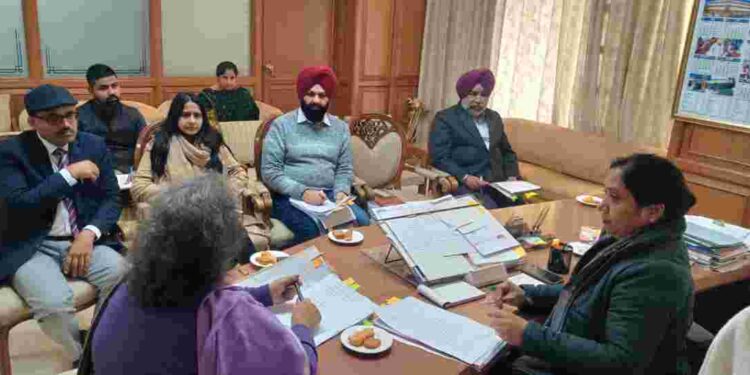 Dr. Baljit Kaur held meeting regarding formulation of policies for welfare of transgender persons