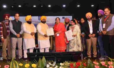 Education Minister Harjot Singh Bains distributes ‘Best School Award’ worth Rs 5.17 crores to 69 schools