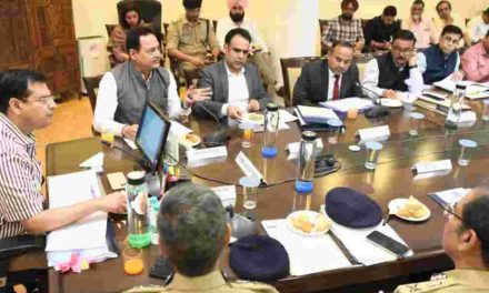 Five-member ECI team holds high-level meeting with top administration and police officials to assess poll preparedness’ in Punjab