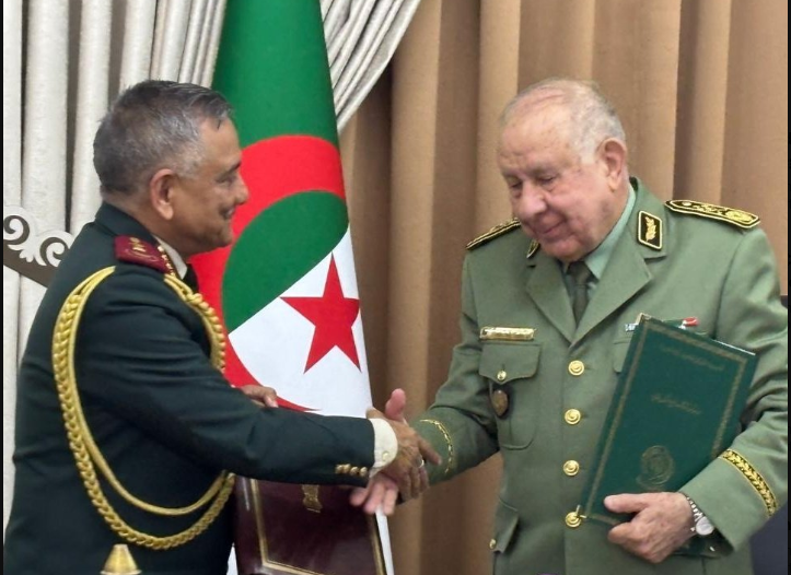 India and Algeria Strengthen Defence Ties with New Memorandum of Understanding