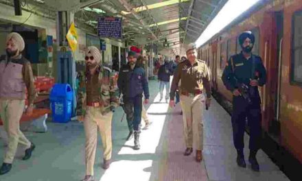 PUNJAB POLICE CONDUCT SEARCH OPERATION AT RAILWAY STATIONS ACROSS STATE