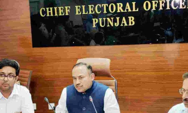 Punjab CEO’s Press Conference: Sibin C expresses commitment to ensure free and fair elections