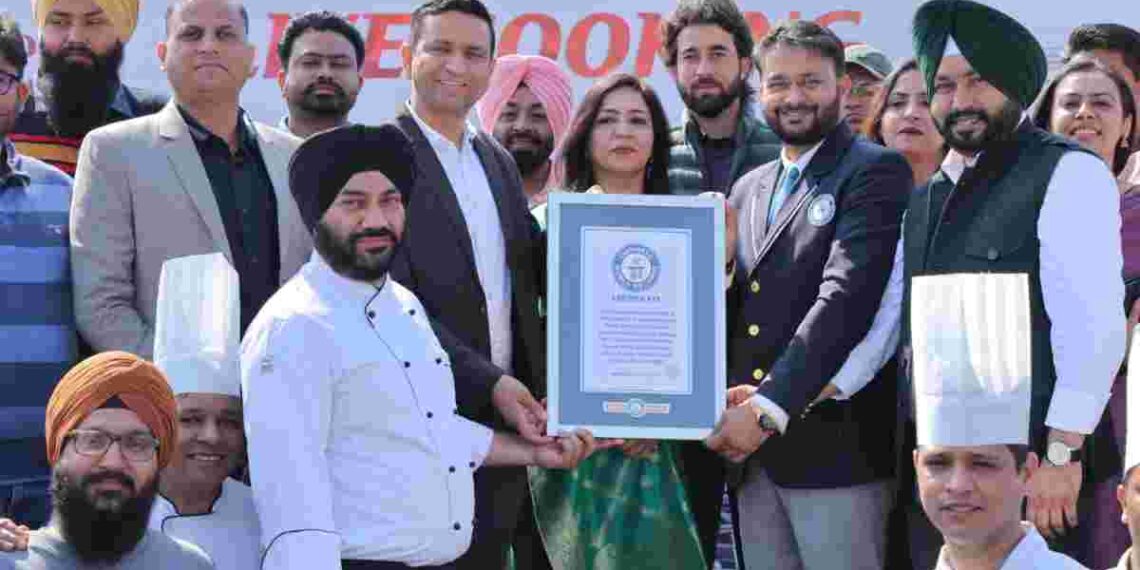 TOURSIM MINISTER ANMOL GAGAN MANN CONGRATULATES OFFICIALS FOR GETTING ENTRY IN GUINNESS BOOK OF WORLD RECORDS