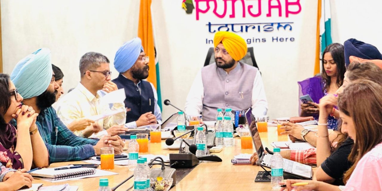 Punjab Tourism Minister Tarunpreet Singh Sond Pushes for Global Promotion of State’s Tourism and Culture