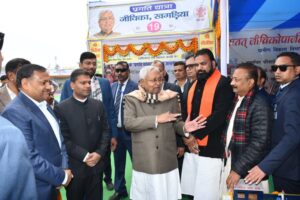 Bihar CM Nitish Kumar Inaugurates 220 Development Projects Worth Rs 430 Crore in Khagaria