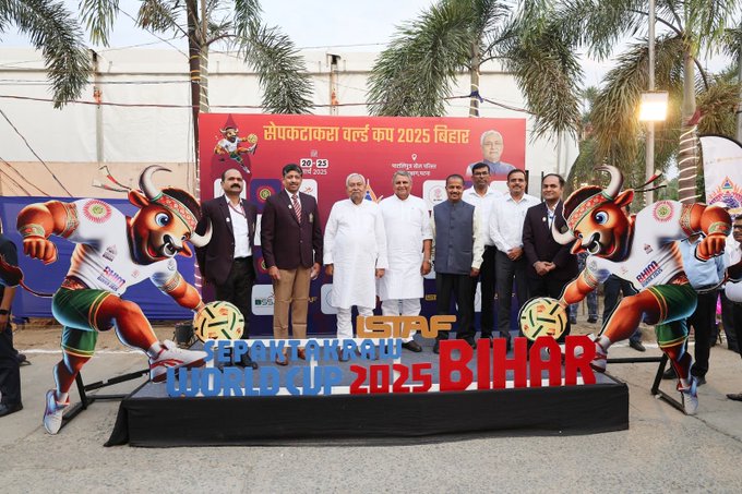 Bihar CM Nitish Kumar Inaugurates Sepak Takraw World Cup 2025, Enhancing Global Sports Recognition for Bihar