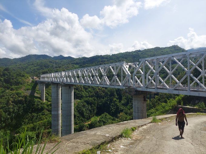 Railway Bridge enroute to Mizoram