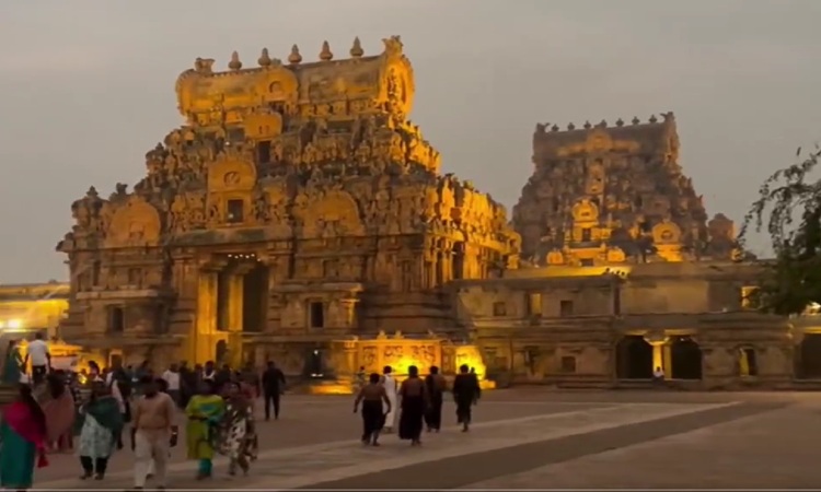 Brihadeeswarar Temple in Thanjavur