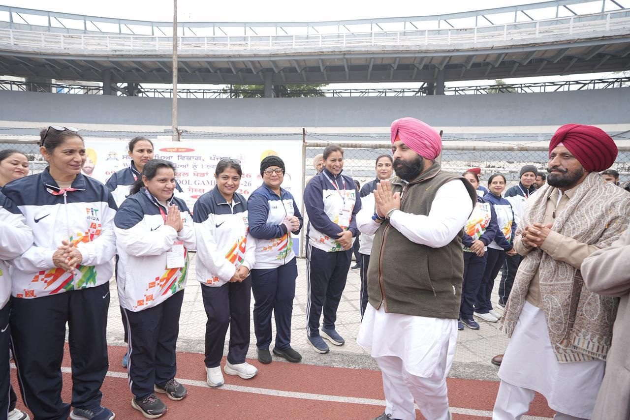 Punjab hosts 69th National School Games; over 1,000 athletes compete in Ludhiana as Education Minister Harjot Singh Bains inaugurates event