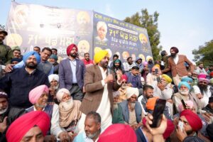 CM Bhagwant Mann Announces Model Village Project for Lala Lajpat Rai’s Birthplace Dhudike